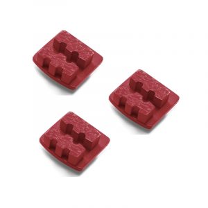Photo of Husqvarna Redi Lock® 20-Grit Double Segments – Red (3-Pack)